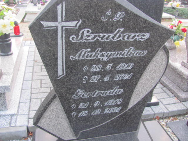 Gertruda Szrubarz 1918 Orzesze Zgoń - Grobonet - Wyszukiwarka osób pochowanych