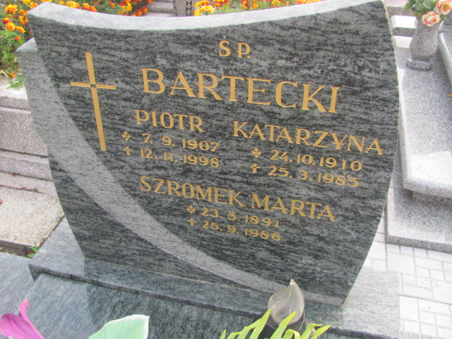 Katarzyna Bartecka 1910 Orzesze Zgoń - Grobonet - Wyszukiwarka osób pochowanych