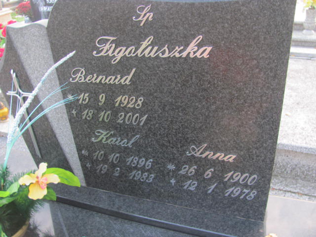 Karol Figołuszka 1896 Orzesze Zgoń - Grobonet - Wyszukiwarka osób pochowanych